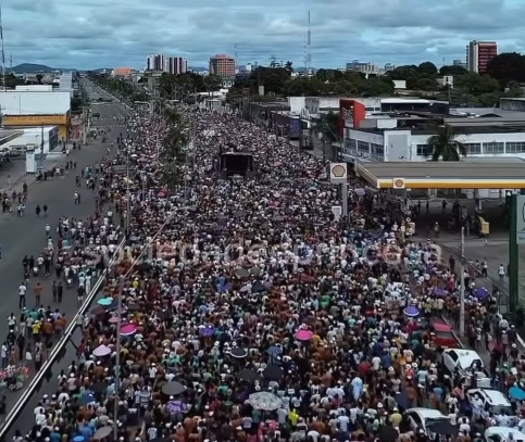 12ª Caminhada do Perdão reúne milhares de pessoas em ato de fé e reconciliação
